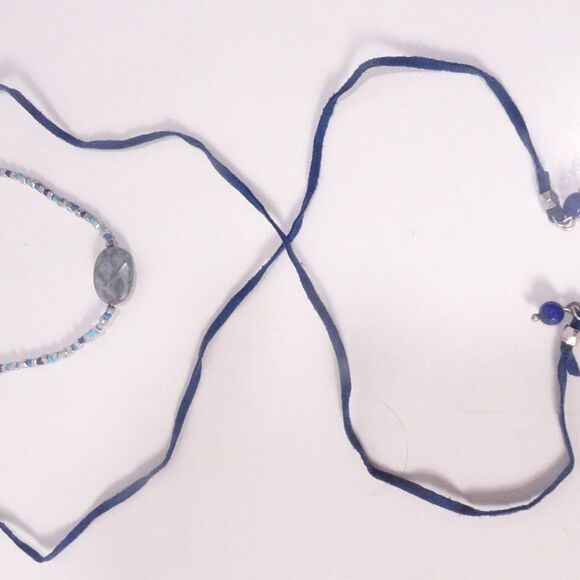 Nordstrom Treasure and bond Stone Choker Beaded Cuff Bracelet NWT 90 - Picture 6 of 9